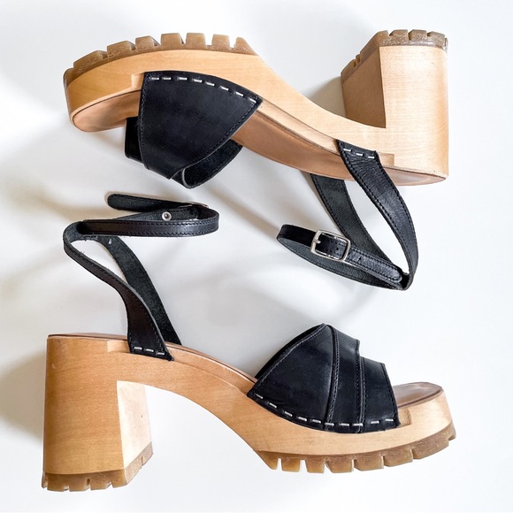 Chunky Swedish Hasbeens sandals. - Picture 5 of 13